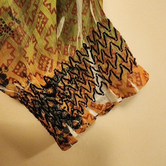 Sheer bohemian style tunic - Picture 5 of 5